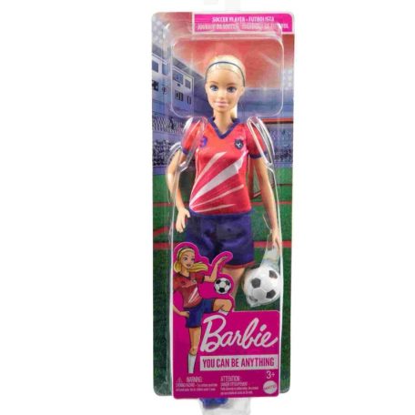 Barbie Karrierbabák - Barbie focista baba