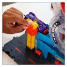 Hot Wheels City Triplakerék gumiszervíz játékszett