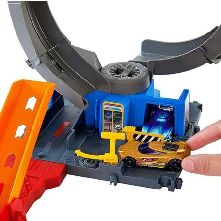 Hot Wheels City - Denevér hurok támadás közepes pályaszett