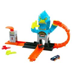   Hot Wheels City - Gorilla pofon támadás közepes pályaszett