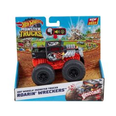   Hot Wheels Monster Trucks játékautó Roarin Wreckers - Boneshaker