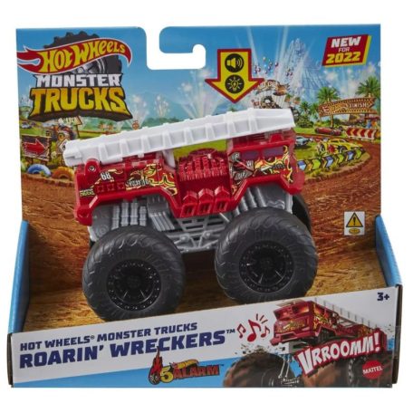 Hot Wheels Monster Trucks játékautó Roarin Wreckers - 5 Alarm