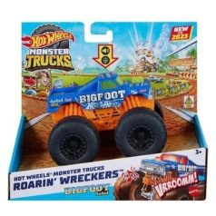   Hot Wheels Monster Trucks játékautó Roarin Wreckers - Bigfoot 4x4x4