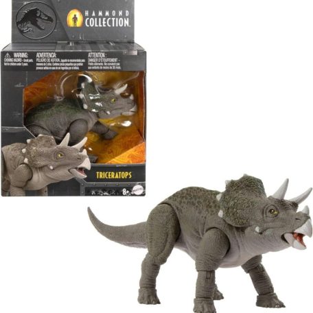 Jurassic World - Hammond Collection - Triceratops figura (gyűjtői kiadás)