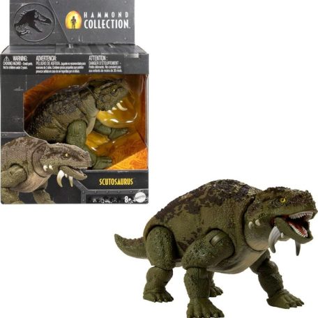 Jurassic World - Hammond Collection - Scutosaurus figura (gyűjtői kiadás)
