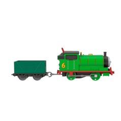   Thomas és barátai motorizált játékvonat - Percy (Mattel 80. jubileumi kiadás)