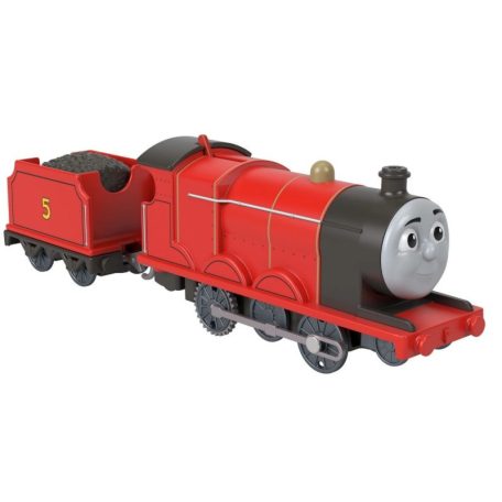 Thomas és barátai motorizált játékvonat - James (Mattel 80. jubileumi kiadás)