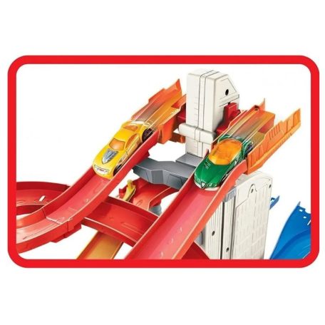 Hot Wheels City Szuper szerpentin pályaszett