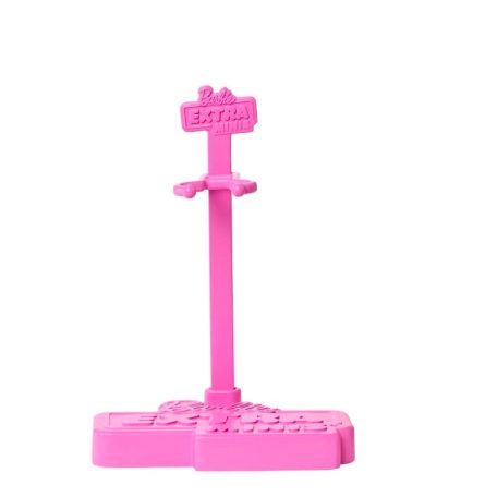 Barbie Extra Minis - Mini baba lila szőrme kabátban