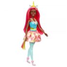 Barbie Dreamtopia - Pink hajú unikornis baba