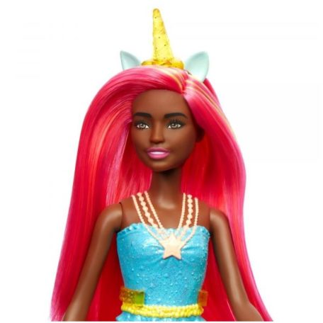 Barbie Dreamtopia - Pink hajú unikornis baba