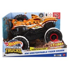   Hot Wheels Monster Trucks - Távirányítós terepmászó Tiger Shark