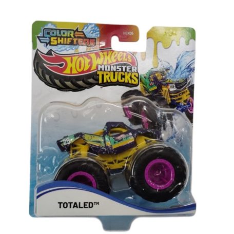 Hot Wheels Monster Truck Color Shifters színváltós kisautó - Totaled (1:64)