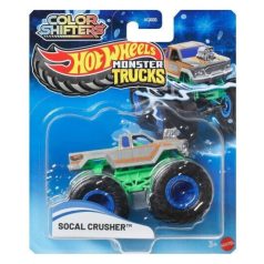   Hot Wheels Monster Truck Color Shifters színváltós kisautó - Socal Crusher