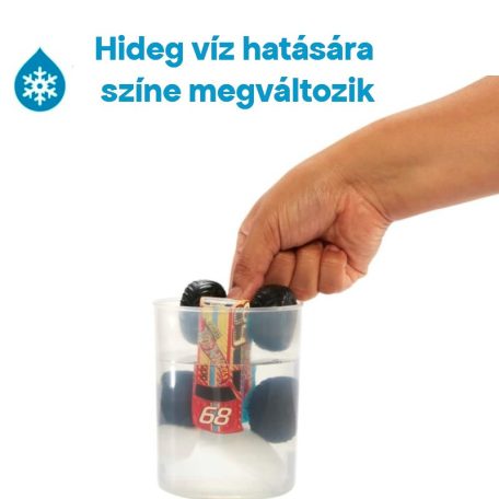 Hot Wheels Monster Trucks - Color Reveal autó sárkészítővel