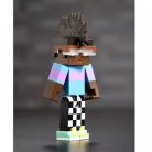 Minecraft Creator Series figura - Kockás melegítő karakter