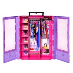 Barbie Fashionistas - Hordozható ruhásszekrény