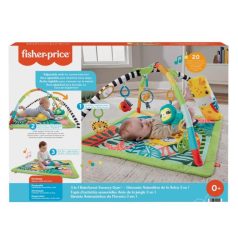   Fisher-Price 3 az 1-ben Esőerdős játszószőnyeg zsiráfos pocakpárnával