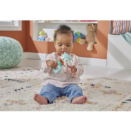 Fisher-Price Mókás kattogó csörgő - Őzike