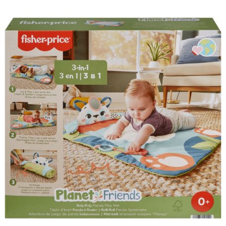 Fisher-Price Pandamatrac összetekerhető játszószőnyeg