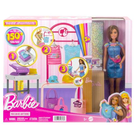 Barbie Ruhatervező játékszett