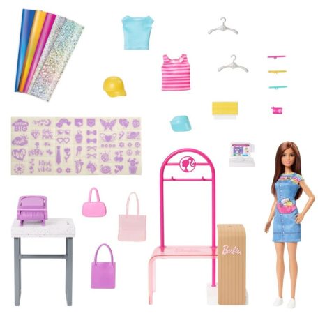 Barbie Ruhatervező játékszett