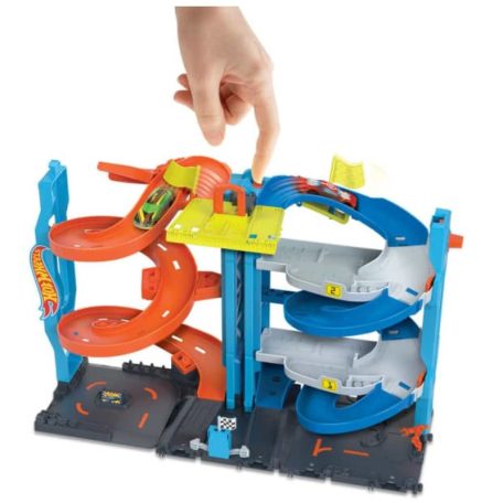 Hot Wheels City - 2 az 1-ben Versenytorony pályaszett