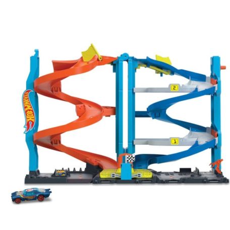 Hot Wheels City - 2 az 1-ben Versenytorony pályaszett