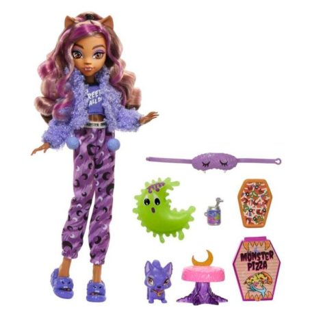 Monster High Creepover Party baba - Clawdeen