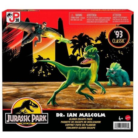 Jurassic Park '93 Classic - Dr. Ian Malcolm siklószárnyas menekülés csomag