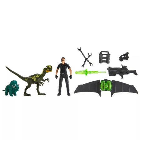 Jurassic Park '93 Classic - Dr. Ian Malcolm siklószárnyas menekülés csomag