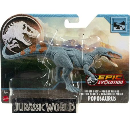 Jurassic World veszély csomag - Poposaurus dinó figura