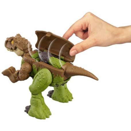 Jurassic World Fierce Changers - Tyrannosaurus Rex és Ankylosaurus átalakítható játékfigura