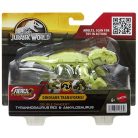 Jurassic World Fierce Changers - Tyrannosaurus Rex és Ankylosaurus átalakítható játékfigura