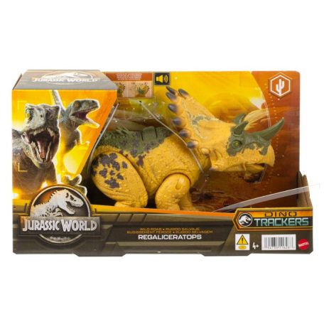 Jurassic World Támadó dinó hanggal - Regaliceratops dinoszaurusz figura