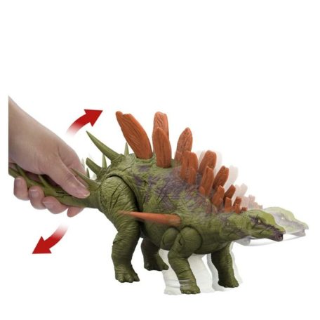 Jurassic World Káoszelmélet Támadó dinó hanggal - Kentrosaurus dinoszaurusz figura
