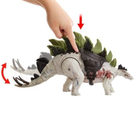 Jurassic World Óriási támadó dinó - Stegosaurus figura
