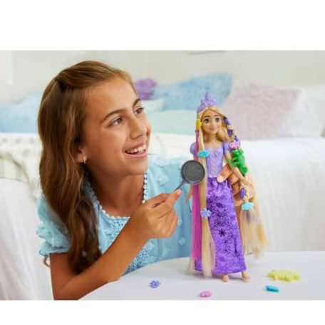 Disney hercegnők - Aranyhaj hajvarázs baba