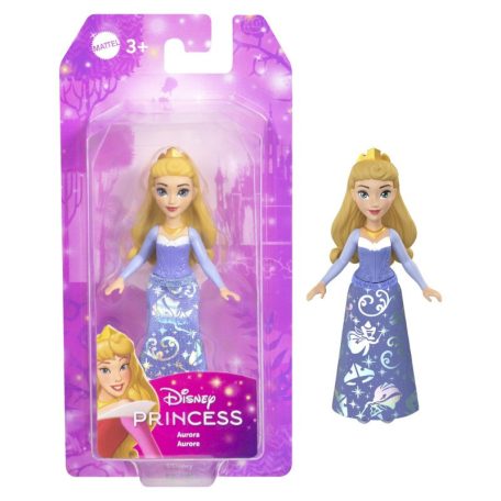Disney Hercegnők - Mini Csipkerózsika baba csillogó ruhában