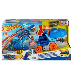   Hot Wheels City Átalakítható Ultimate autószállító T-Rex