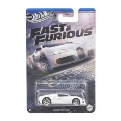   Mattel Silver Series 5/5 Fast & Furious - Bugatti Veyron kisautó (1:64, gyöngyházfehér)