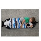 Happy Nappers 2 az 1-ben hálózsák - Ozzy, a cápa (137 cm)