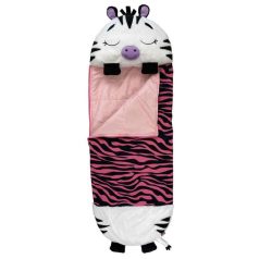   Happy Nappers Nagyméretű 2 az 1-ben hálózsák - Zinnia, a zebra (168 cm)
