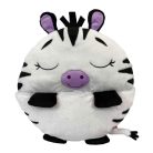 Happy Nappers Nagyméretű 2 az 1-ben hálózsák - Zinnia, a zebra (168 cm)