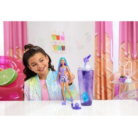 Barbie Slime Reveal Meglepetés baba - Szőlő illatú
