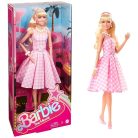 Barbie: The Movie - Barbie baba rózsaszín kockás ruhában