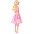 Barbie: The Movie - Barbie baba rózsaszín kockás ruhában