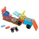 Hot Wheels Monster Trucks Arena Smashers - 5 Alarm Color Shifters Színváltós mentési művelet