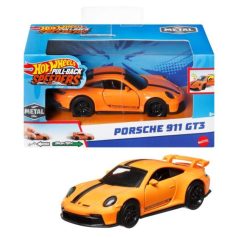 Hot Wheels Felhúzható Kisautók - Porsche 911 GT3