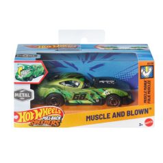   Hot Wheels Pull-Back Speeders - Muscle Mania 06/06 felhúzható kisautó - Muscle and Blown (1:43)